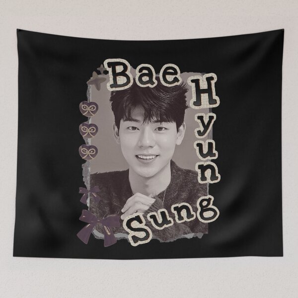 Item preview, Bae Hyun-sung: Korean Drama Actor Scrapbook Collage Cozy Y2K Vintage Design designed and sold by HELL0WBELLO.