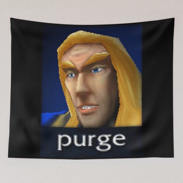 Item preview, Arthas Purge Meme designed and sold by GrimdarkStore.