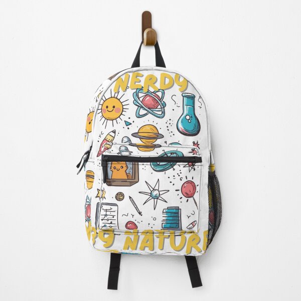Item preview, Nerdy by Nature – Funny Science and Space Doodle designed and sold by inksavvystudio.