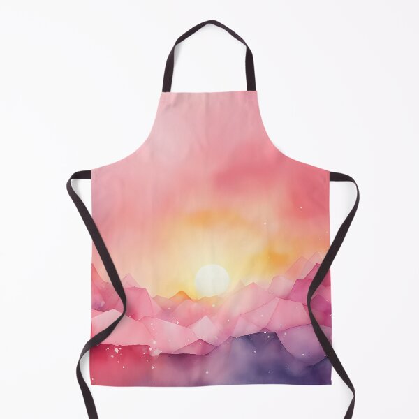 Item preview, Pink and Purple Mountain Range designed and sold by CalmnessbyChoice.