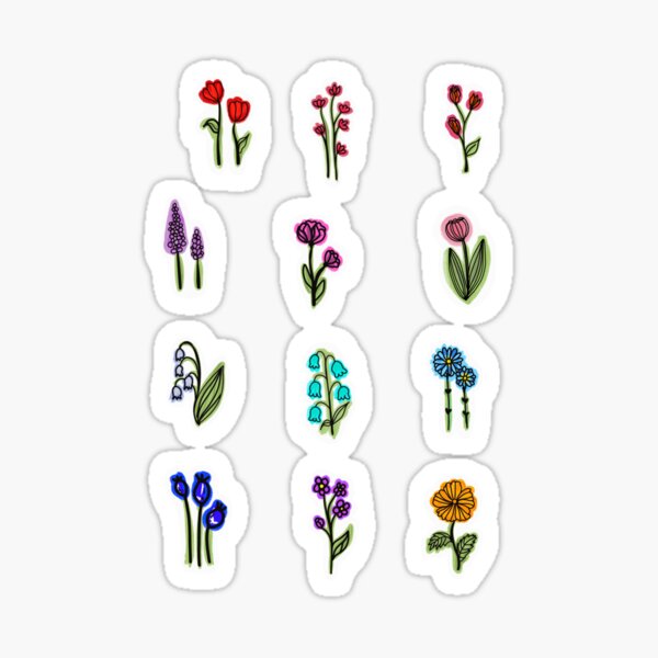 Item preview, Chalk Flowers  designed and sold by Beloved-Artist.