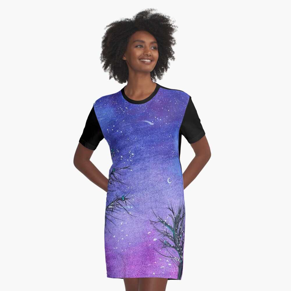 Item preview, Graphic T-Shirt Dress designed and sold by shopcherry.