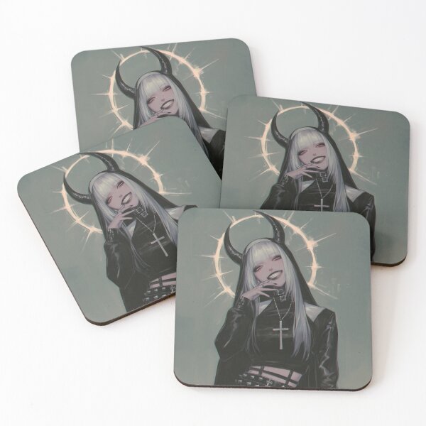 Item preview, Demon Goth Nun designed and sold by CursedbyLilith.