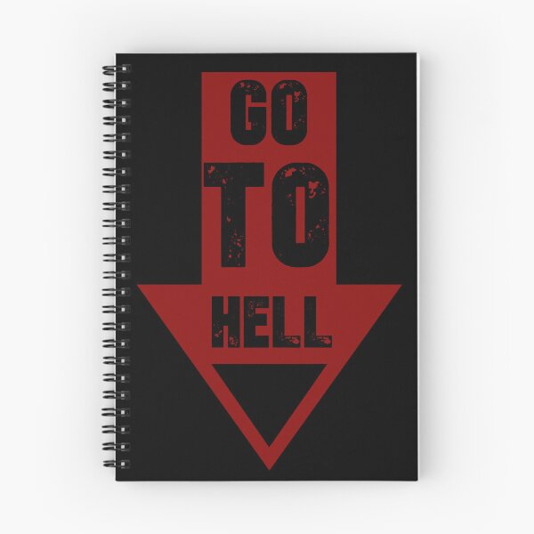 Item preview, Go To Hell designed and sold by VV-Shop.