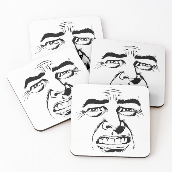 Item preview, Disgusted face meme designed and sold by GrimdarkStore.