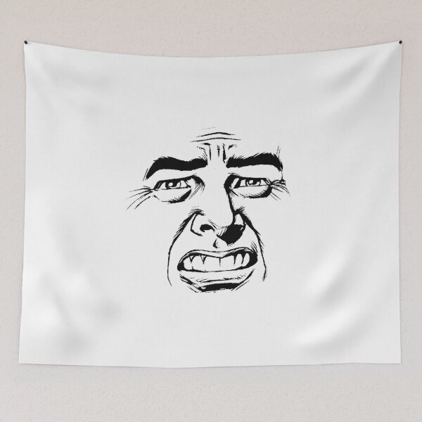 Item preview, Disgusted face meme designed and sold by GrimdarkStore.