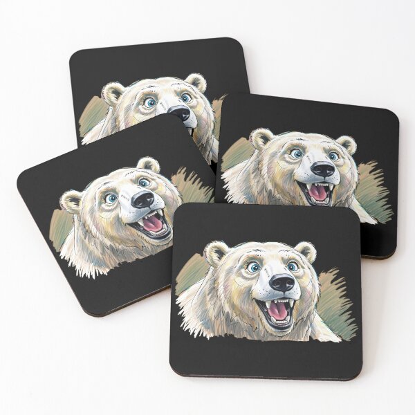Item preview, Bear Polar Bear Ice Bear Animals designed and sold by Design_Your_Day.