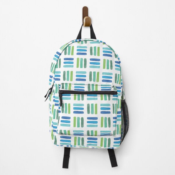 Item preview, Blues and greens for a Summer vibe surface pattern designed and sold by pfc-art.
