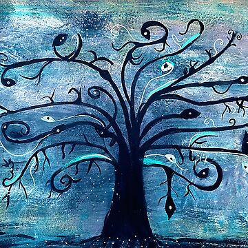 Artwork thumbnail, tree eyes by shopcherry