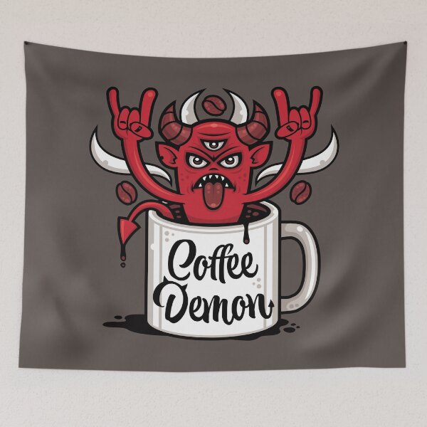 Item preview, Coffee Demon designed and sold by fizzgig.