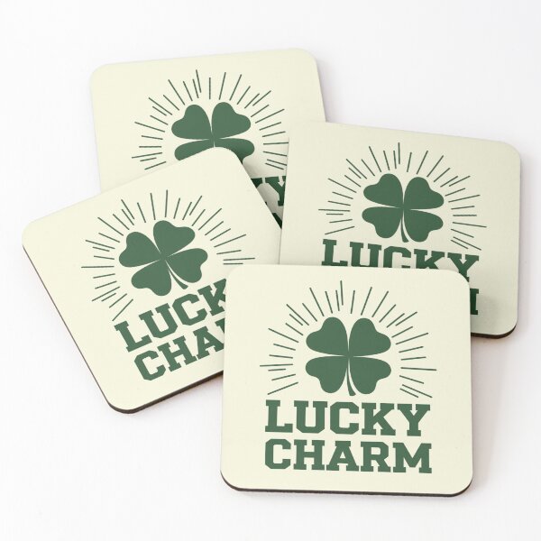 Item preview, Lucky Charm Four-Leaf Clover Design designed and sold by TeeGrit.