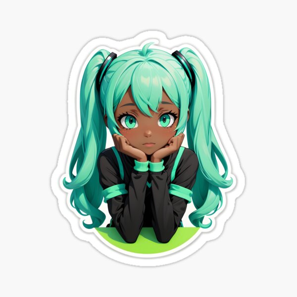 Artikel-Vorschau von Gelangweilter Miku, designt und verkauft von HoneyNutCrisis.
