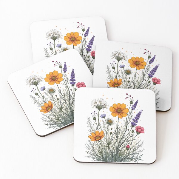 Item preview, Botanical Wildflower Eco-Friendly Design for Nature Lovers designed and sold by VibeTCreations.