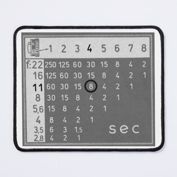 Item preview, 120 TLR Exposure Chart designed and sold by Film Camera Nerds.