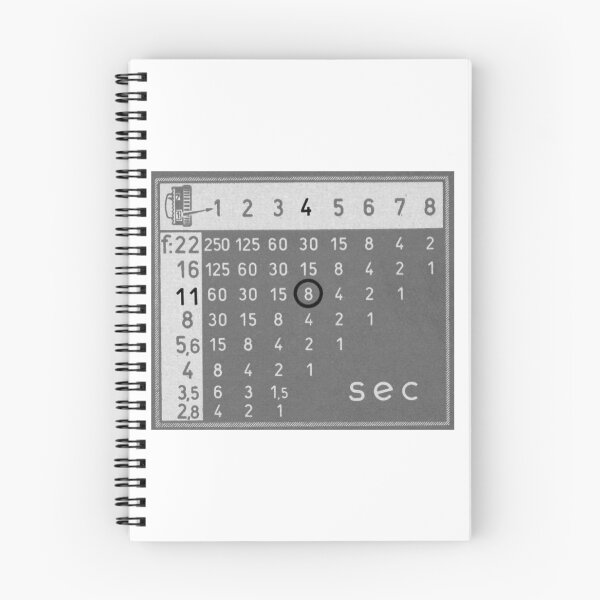 Item preview, 120 TLR Exposure Chart designed and sold by Film Camera Nerds.
