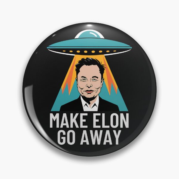 Item preview,  Make Elon Go Away  UFO Abduction Anti-Elon Anti-Elon Musk designed and sold by AnnieKocoy.