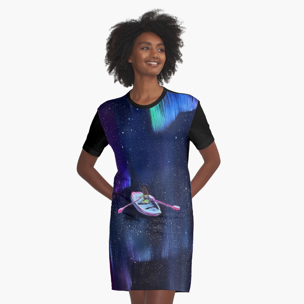 Item preview, Graphic T-Shirt Dress designed and sold by shopcherry.