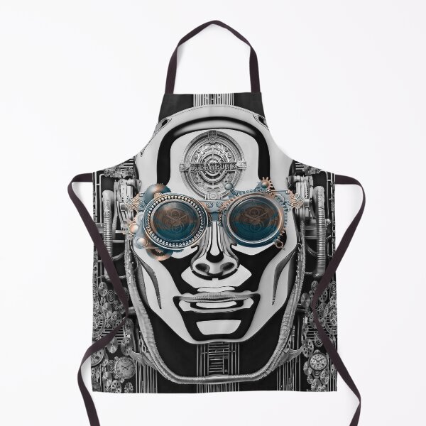 Artikelvorschau, Futuristischer Steampunk-Cyborg-Humanoid entworfen und verkauft von Drone-tees.