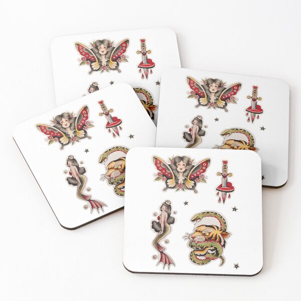 Item preview, Trad tattoo style art designed and sold by Freyyaah.