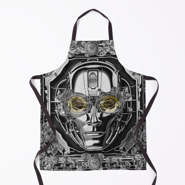 Artikelvorschau, Futuristischer Steampunk-Cyborg-Humanoid entworfen und verkauft von Drone-tees.