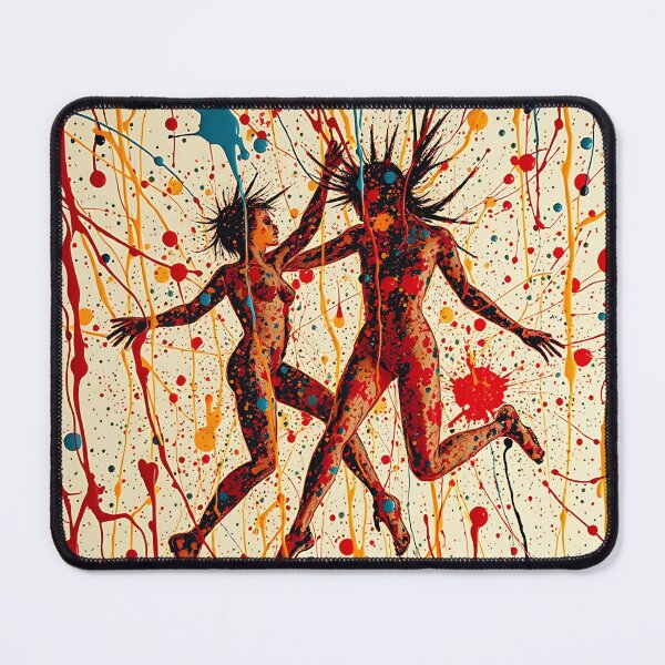 Item preview, Cinematic Chaos: A Pollock-Inspired Abstract Dream designed and sold by Arts Unlimited.