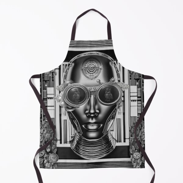 Artikelvorschau, Futuristischer Steampunk-Cyborg-Humanoid entworfen und verkauft von Drone-tees.
