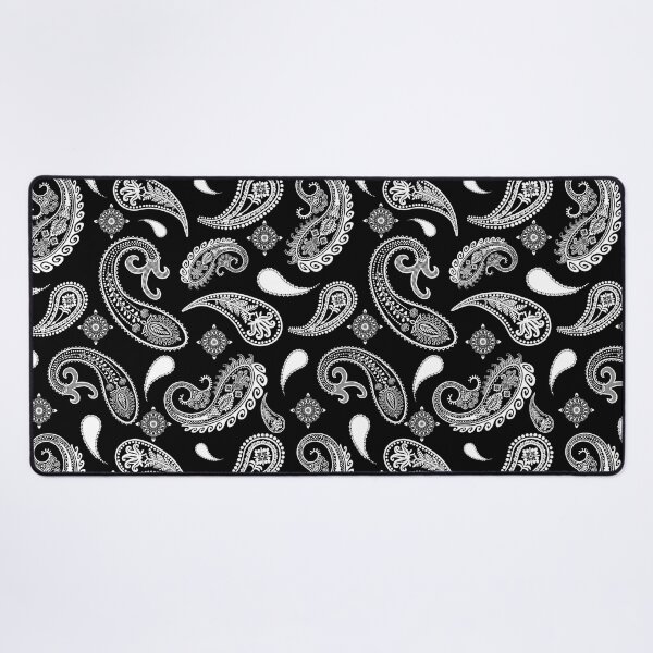 Item preview, Black and White Paisley Pattern | Ornate Floral Boho Design designed and sold by Phat Dog Designs .