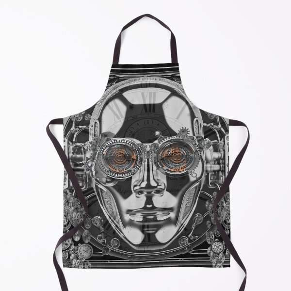 Artikelvorschau, Futuristischer Steampunk-Cyborg-Humanoid entworfen und verkauft von Drone-tees.