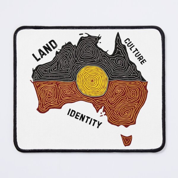 Item preview, Tribal Map Australia Aboriginal Art designed and sold by OMG Outfits .