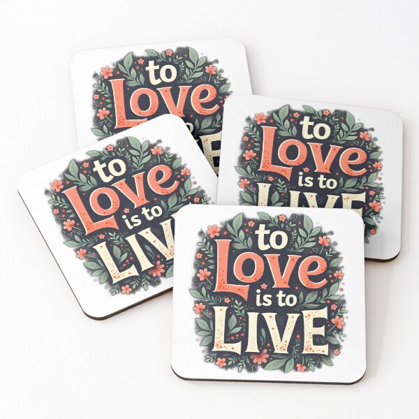 Item preview, Elegant T-Shirt, Mug, Prints Floral Love & Life Quote Art designed and sold by CelestialAllure.