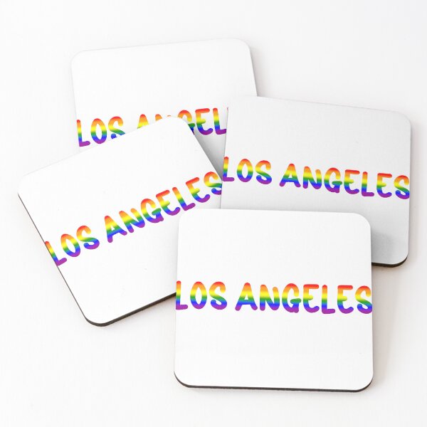 Item preview, LGBTQ Rainbow Pride Los Angeles Design – Vibrant Pride Art designed and sold by Travelslightly.