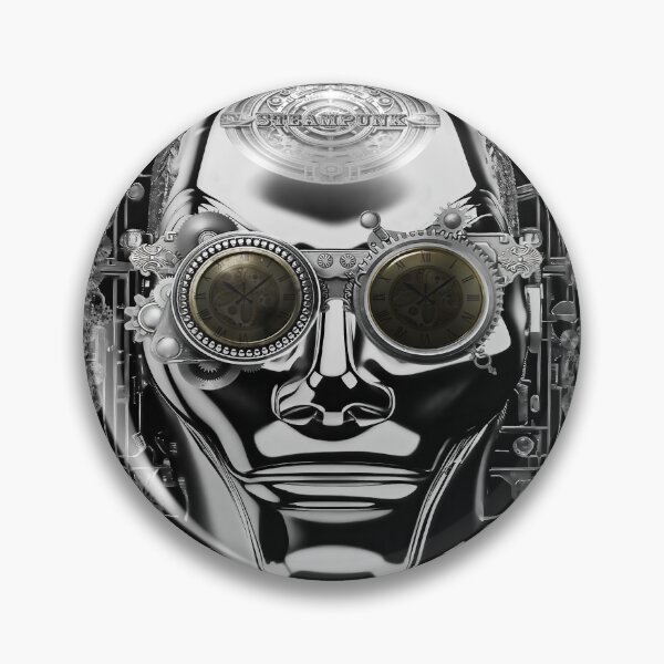 Item preview, Futuristic Steampunk Cyborg Humanoid designed and sold by Drone-tees.