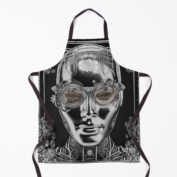 Artikelvorschau, Futuristischer Steampunk-Cyborg-Humanoid entworfen und verkauft von Drone-tees.