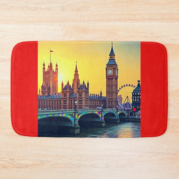 Item preview, London's Historic Skyline at Golden Sunset designed and sold by NelDean.