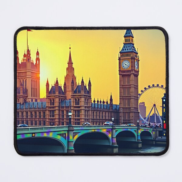 Item preview, London's Historic Skyline at Golden Sunset designed and sold by NelDean.