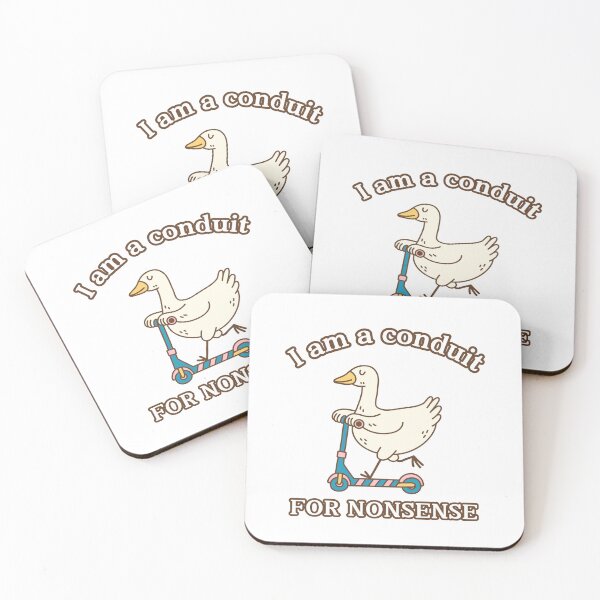 Item preview, I am a conduit for nonsense  designed and sold by Dirtpathdesigns.