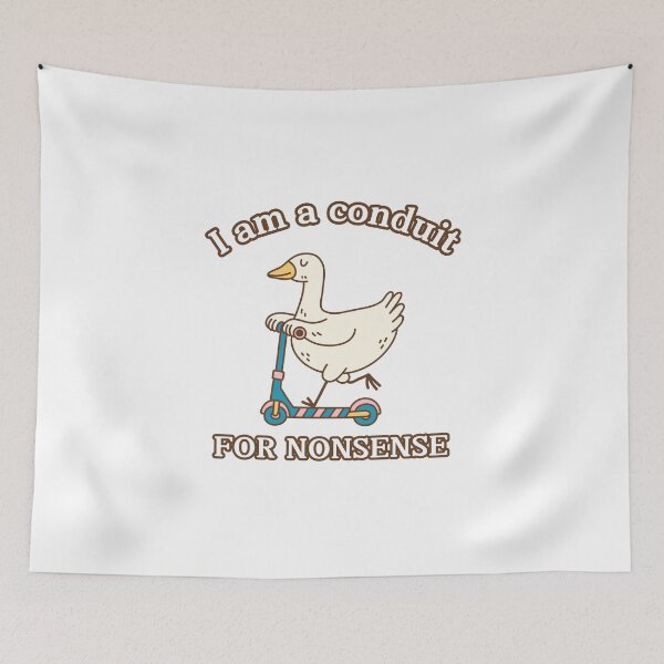 Item preview, I am a conduit for nonsense  designed and sold by Dirtpathdesigns.