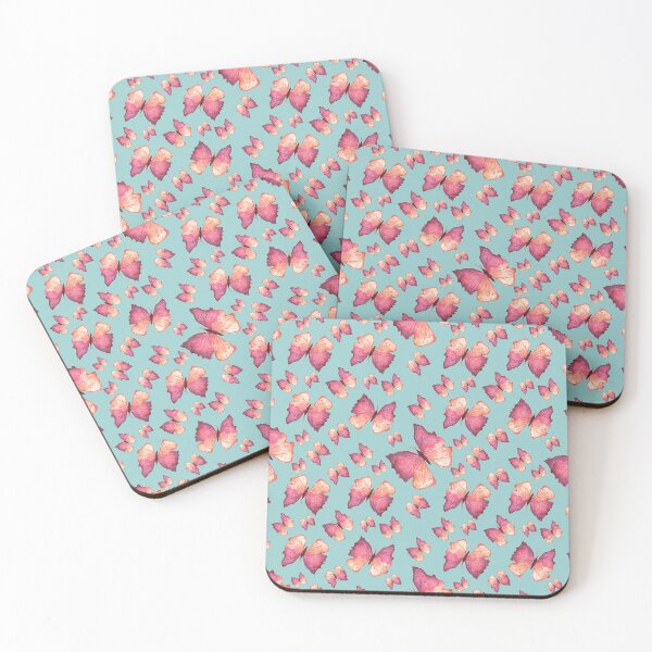 Item preview, Spring Pink Butterfly Pattern designed and sold by pfc-art.