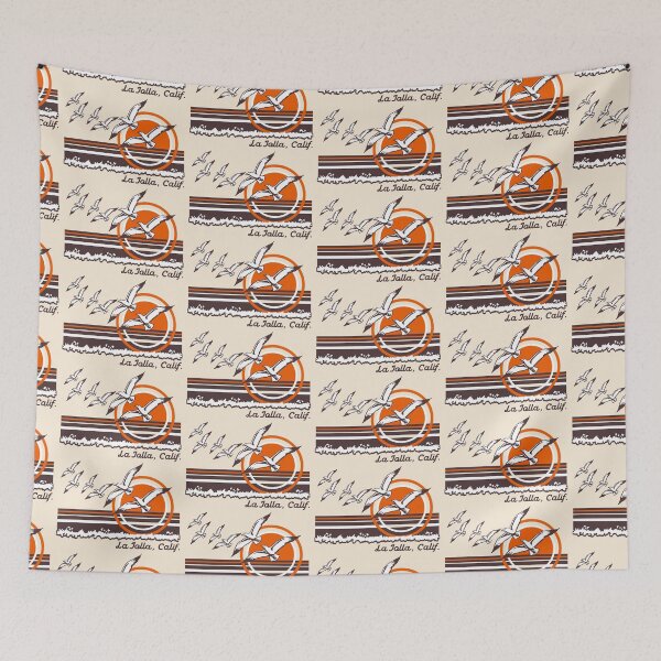 Item preview, Retro La Jolla CA 70s Style Souvenir designed and sold by ourkid.