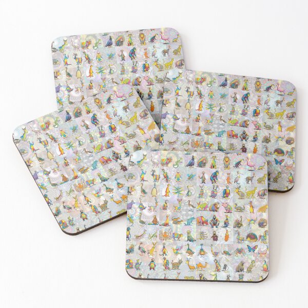 Item preview, Colorful Animals designed and sold by Montage-Madness.