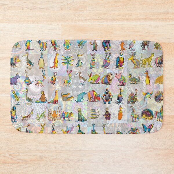 Item preview, Colorful Animals designed and sold by Montage-Madness.