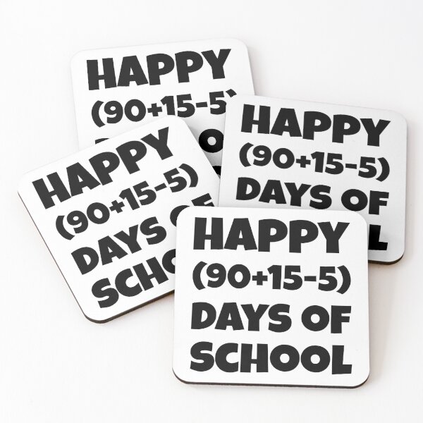 Item preview, Math Equation Happy 100 Days Of School Math Teachers Formula designed and sold by Stick-Artistry.