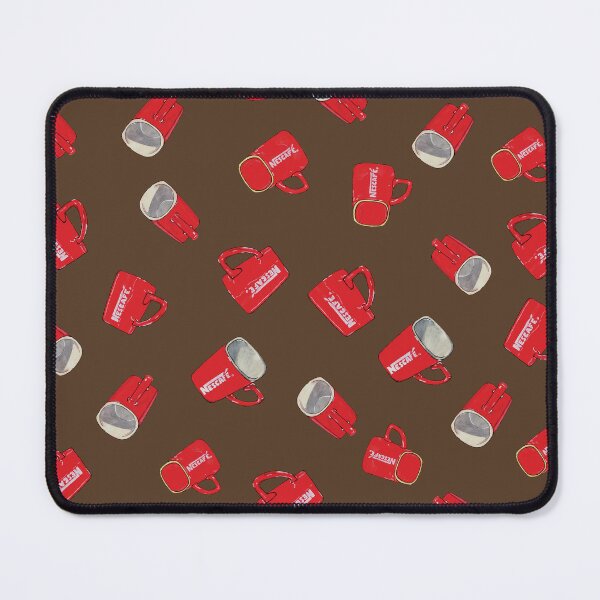 Item preview, Coffee mug pattern on a dark background designed and sold by pfc-art.