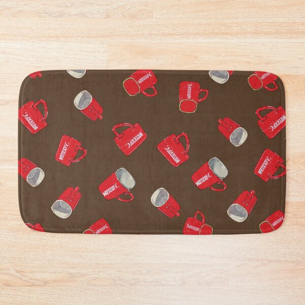 Item preview, Coffee mug pattern on a dark background designed and sold by pfc-art.