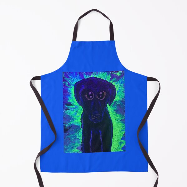 Item preview, Duke black labrador blacklight style designed and sold by PGKINART.