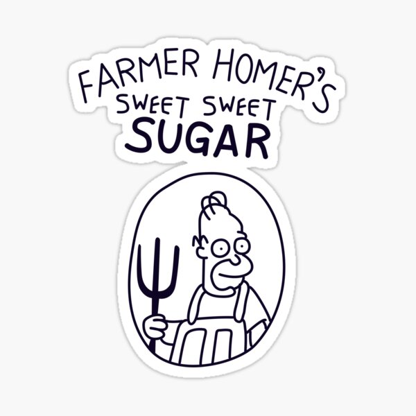 Item preview, Farmer Homer´s Sugar designed and sold by JamesCMarshall.