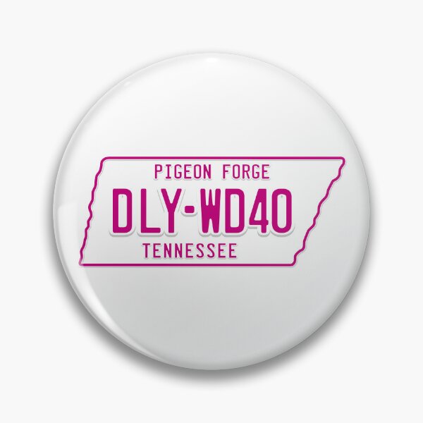 Item preview, DLY-WD40 License Plate (Pink and White - Light) designed and sold by Justin Ellis.