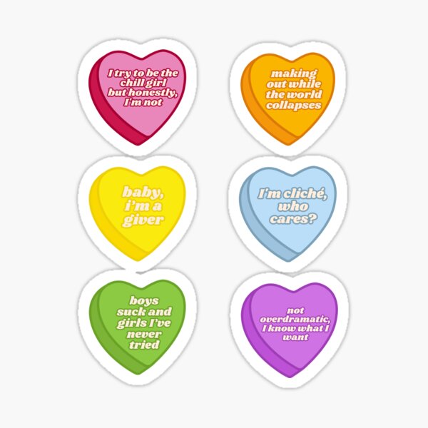 Item preview, chappell valentine candy hearts  designed and sold by samesiesart.