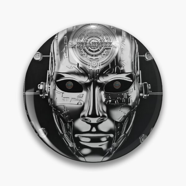 Item preview, Futuristic Steampunk Cyborg Humanoid designed and sold by Drone-tees.