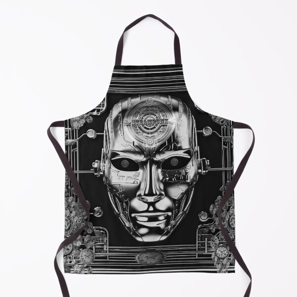 Artikelvorschau, Futuristischer Steampunk-Cyborg-Humanoid entworfen und verkauft von Drone-tees.